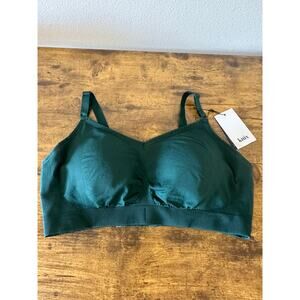Knix Good to Go Seamless Bra Cactus Green XXL NWT
